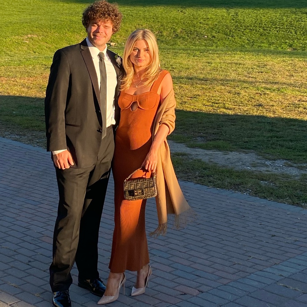 Aknvas Rust Maxi Dress